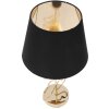 Mauro Ferretti lampa stołowa Glam Harts E27 Ø 30x54,5 cm czarne złoto
