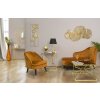 Mauro Ferretti lampa stołowa Glam Harts E27 Ø 30x54,5 cm czarne złoto