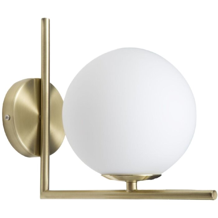 Mauro Ferretti lampa ścienna Glamy E14 15x25x22 cm białe złoto