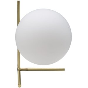 Mauro Ferretti lampa stołowa Glamy Low E14 25x25x27 cm białe złoto