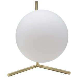 Mauro Ferretti lampa stołowa Glamy Low E14 25x25x27 cm białe złoto