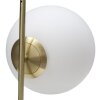 Mauro Ferretti lampa stołowa Glamy Low E14 25x25x27 cm białe złoto