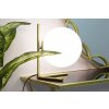Mauro Ferretti lampa stołowa Glamy Low E14 25x25x27 cm białe złoto
