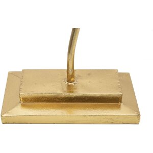 Mauro Ferretti lampa stołowa Glamy E27 Ø 33x81 cm złoty biały