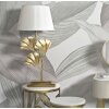 Mauro Ferretti lampa stołowa Glamy E27 Ø 33x81 cm złoty biały