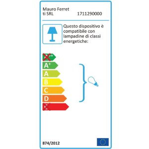Mauro Ferretti lampa ścienna Shuttle E14 25x8x25 cm złoty czarny