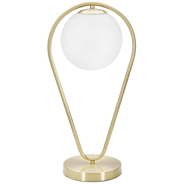 Mauro Ferretti lampa stołowa Glamy Ablegen E14 25x18x50 cm złoty biały