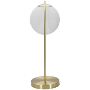 Mauro Ferretti lampa stołowa Glamy Ablegen E14 25x18x50 cm złoty biały