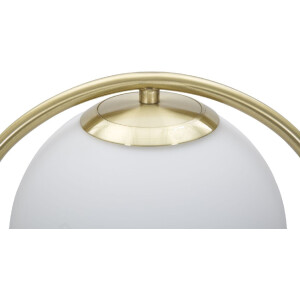 Mauro Ferretti lampa stołowa Glamy Ablegen E14 25x18x50 cm złoty biały