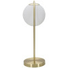 Mauro Ferretti lampa stołowa Glamy Ablegen E14 25x18x50 cm złoty biały