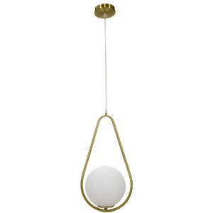 Mauro Ferretti lampa sufitowa Glamy Ablegen E14 24x20x46 cm złoty biały