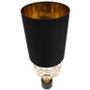Mauro Ferretti Circly lampa stołowa E27 Ø 22,5x65 cm złoty czarny