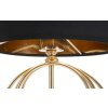 Mauro Ferretti Circly lampa stołowa E27 Ø 22,5x65 cm złoty czarny