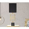 Mauro Ferretti Circly lampa stołowa E27 Ø 22,5x65 cm złoty czarny
