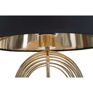 Mauro Ferretti lampa stołowa Maxt E27 Ø 32,5x53,5 cm złoty czarny