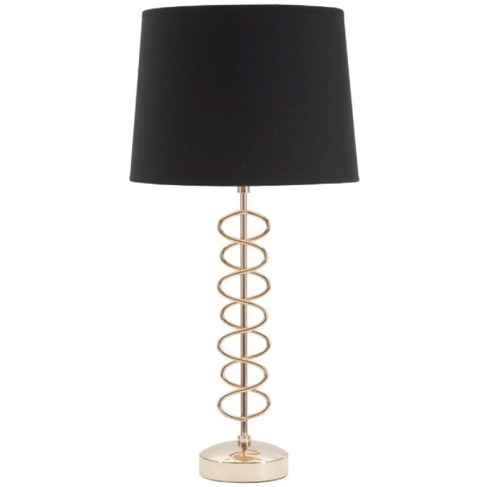 Mauro Ferretti lampa stołowa X E27 Ø 30x61,5 cm złoty czarny