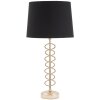 Mauro Ferretti lampa stołowa X E27 Ø 30x61,5 cm złoty czarny