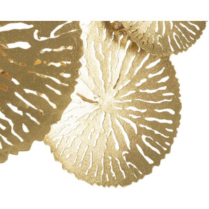 Mauro Ferretti lampa ścienna Dishi Plus 2 źródła światła E14 47x13x28 cm złota