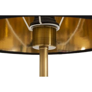 Mauro Ferretti lampa stołowa papugi E27 Ø 30x62,5 cm czarne złoto