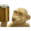 Mauro Ferretti lampa stołowa monkey E27 17x14,5x25 cm złota