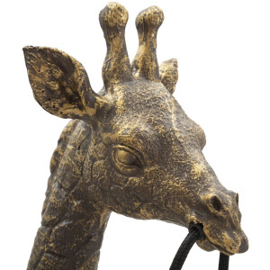 Mauro Ferretti lampa stołowa Giraffe E27 40x22x80 cm antyczne złoto