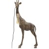 Mauro Ferretti lampa stołowa Giraffe E27 40x22x80 cm antyczne złoto