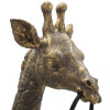 Mauro Ferretti lampa stołowa Giraffe E27 40x22x80 cm antyczne złoto