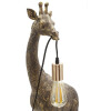 Mauro Ferretti lampa stołowa Giraffe E27 40x22x80 cm antyczne złoto
