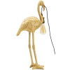 Mauro Ferretti lampa stołowa Flamingo E27 37x19x59 cm złota