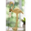 Mauro Ferretti lampa stołowa Flamingo E27 37x19x59 cm złota