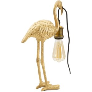 Mauro Ferretti lampa stołowa Flamingo E27 13x11,5x39,5 cm złota