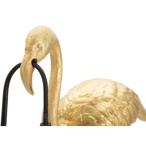 Mauro Ferretti lampa stołowa Flamingo E27 13x11,5x39,5 cm złota