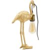 Mauro Ferretti lampa stołowa Flamingo E27 13x11,5x39,5 cm złota