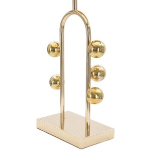 Mauro Ferretti lampa stołowa bubble E27 Ø 32,5x61 cm czarne złoto