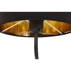Mauro Ferretti lampa stołowa siedząca małpa E27 Ø 20x51,5 cm złoty czarny