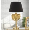 Mauro Ferretti lampa stołowa słoń E27 Ø 32x59 cm złoty czarny