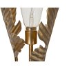 Mauro Ferretti lampa stołowa palma E27 Ø 26x65 cm złota