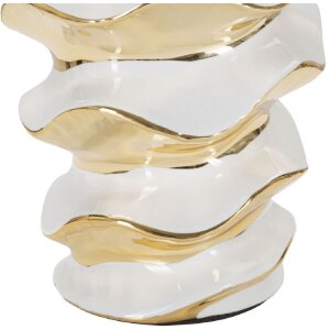 Lampa stołowa Mauro Ferretti Glam-Weltraum E27 Ø 33x53 cm białe złoto