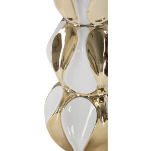 Mauro Ferretti lampa stołowa Glam Balls E27 Ø 28x46 cm białe złoto