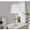 Mauro Ferretti lampa stołowa Glam Balls E27 Ø 28x46 cm białe złoto