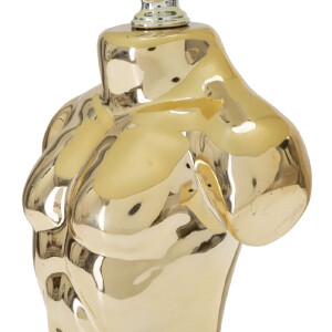 Mauro Ferretti lampa stołowa Glam man E27 25x42,5 cm złota
