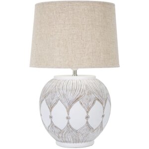 Mauro Ferretti lampa stołowa Atene E27 Ø 38x59 cm...