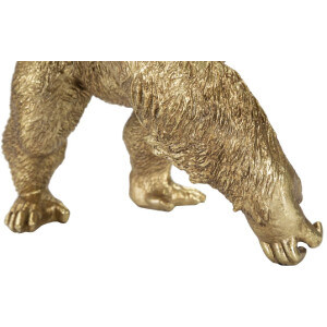 Mauro Ferretti Gorilla lampa stołowa E14 22,5x16x40 cm złota