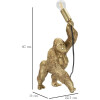 Mauro Ferretti Gorilla lampa stołowa E14 22,5x16x40 cm złota