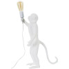 Mauro Ferretti lampa stołowa monkey E27 Ø 26x34x55 cm biały