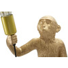 Lampa stołowa Mauro Ferretti monkey E27 Ø 26x34x55 cm złota