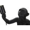 Lampa stołowa Mauro Ferretti monkey E27 Ø 26x34x55 cm czarna