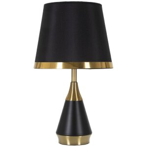 Mauro Ferretti lampa stołowa Blacky E27 Ø 28x50 cm...
