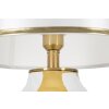 Mauro Ferretti lampa stołowa ceramiczna E27 Ø 40x70 cm złoty biały