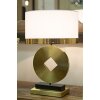 Mauro Ferretti lampa stołowa Coin E270 Ø 30x53 cm złoty biały